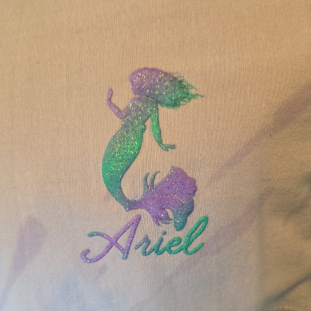 Spirit Jersey "Part Of Your World" Little Mermaid. XL. Like New! - Picture 2 of 5